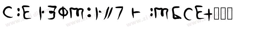 URW Imperial T ReguW字体转换